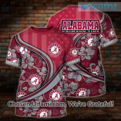 Alabama Crimson Tide Shirt 3D Astonishing Alabama Football Gift