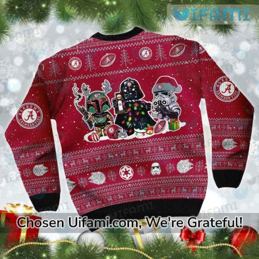 Alabama Crimson Tide Sweater Awesome Star Wars Alabama Football Gift