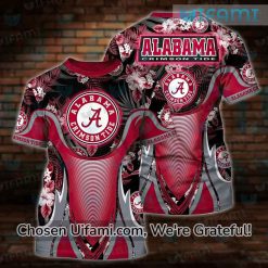 Alabama Crimson Tide T-Shirt 3D Charming Gifts For Alabama Fans