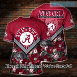 Alabama Football Shirt 3D Impressive Alabama Crimson Tide Gift