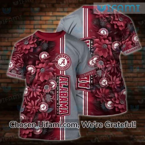 Alabama Football Tshirt 3D Exciting Alabama Crimson Tide Football Gifts