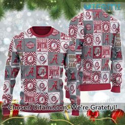 Alabama Ugly Christmas Sweater Irresistible Alabama Crimson Tide Gift