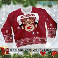 Arkansas Razorbacks Christmas Sweater Best selling Razorback Gift Ideas Exclusive
