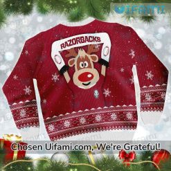 Arkansas Razorbacks Christmas Sweater Best selling Razorback Gift Ideas Latest Model