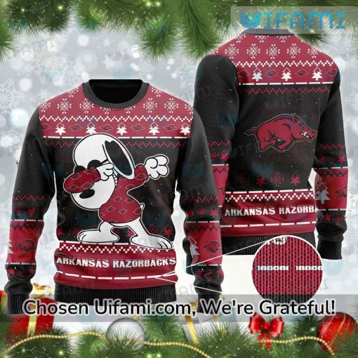 Arkansas Razorbacks Sweater New Snoopy Razorback Gifts For Him