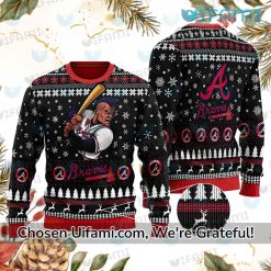 Atlanta Braves Sweater Inexpensive Braves Fan Gifts