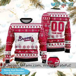 Atlanta Braves Ugly Sweater Custom Unique Atlanta Braves Gifts