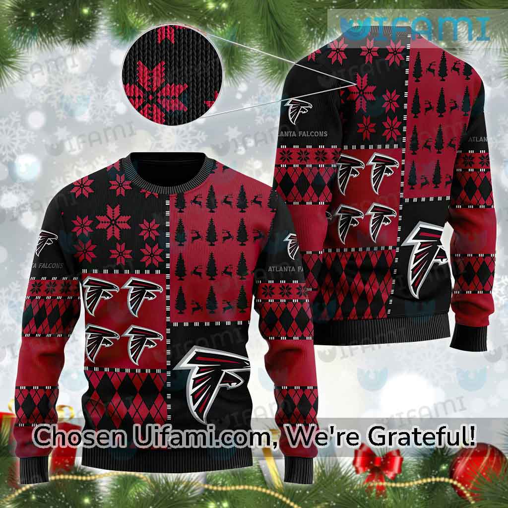 Atlanta Falcons Ugly Sweater Comfortable Falcons Gift - Personalized Gifts:  Family, Sports, Occasions, Trending