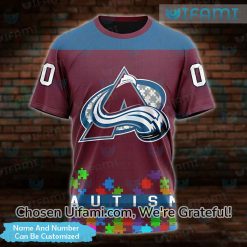 Avalanche Tshirts 3D Shocking Autism Custom Colorado Avalanche Gifts Best selling
