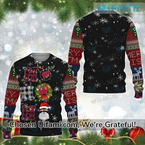 Badgers Christmas Sweater Greatest Wisconsin Badgers Christmas Gifts