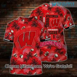 Badgers Clothing 3D Surprising 1889 Wisconsin Badgers Christmas Gifts