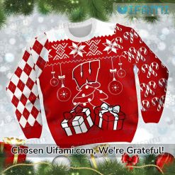 Badgers Sweater Radiant Wisconsin Badgers Gift Ideas Exclusive