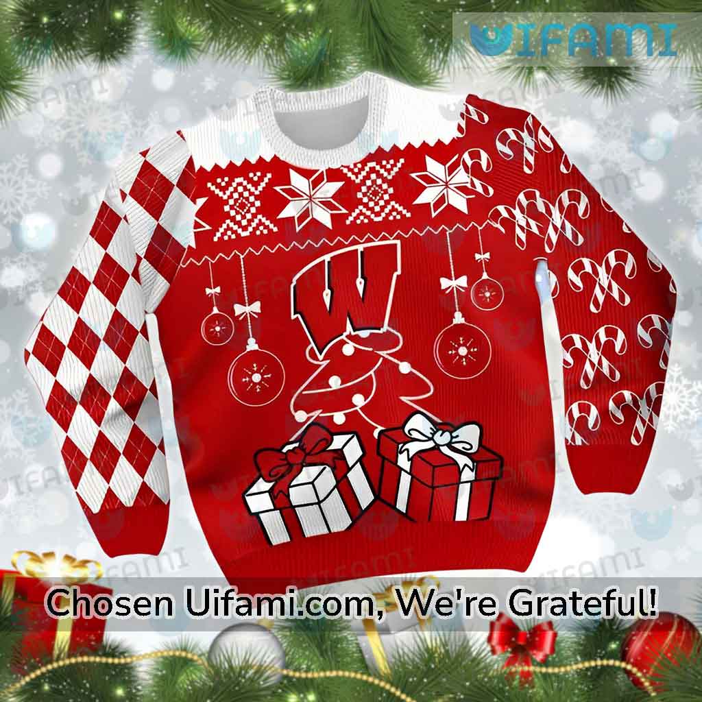 Badgers Sweater Radiant Wisconsin Badgers Gift Ideas