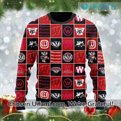 Badgers Ugly Christmas Sweater Inspiring Wisconsin Badgers Gift Exclusive