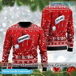 Badgers Ugly Sweater Personalized Irresistible Wisconsin Badgers Gift