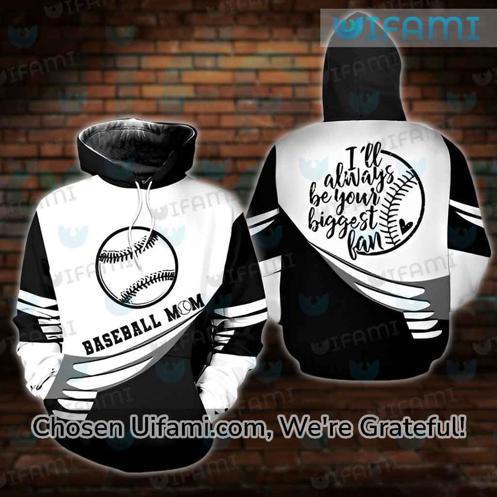 Baseball Mom Hoodie 3D Biggest Fan Happy Mothers Day Gift - Personalized  Gifts: Family, Sports, Occasions, Trending