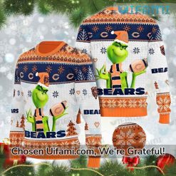 Bears Christmas Sweater Tempting Grinch Chicago Bears Gift Ideas