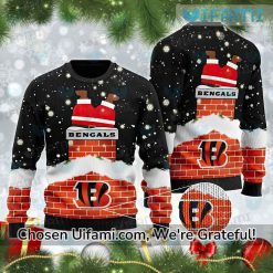 Bengals Christmas Sweater Fascinating Santa Claus Cincinnati Bengals Gift Ideas