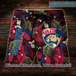 Best selling Florida Panthers Hawaiian Shirt Tropical Vibes Trendy