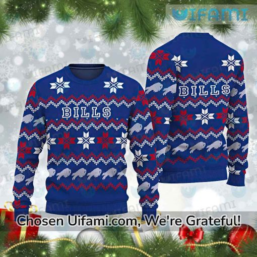 Bills Christmas Sweater Novelty Buffalo Bills Gifts For Him
