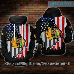 Black Hawk Style Hoodies 3D Unexpected USA Flag Gift