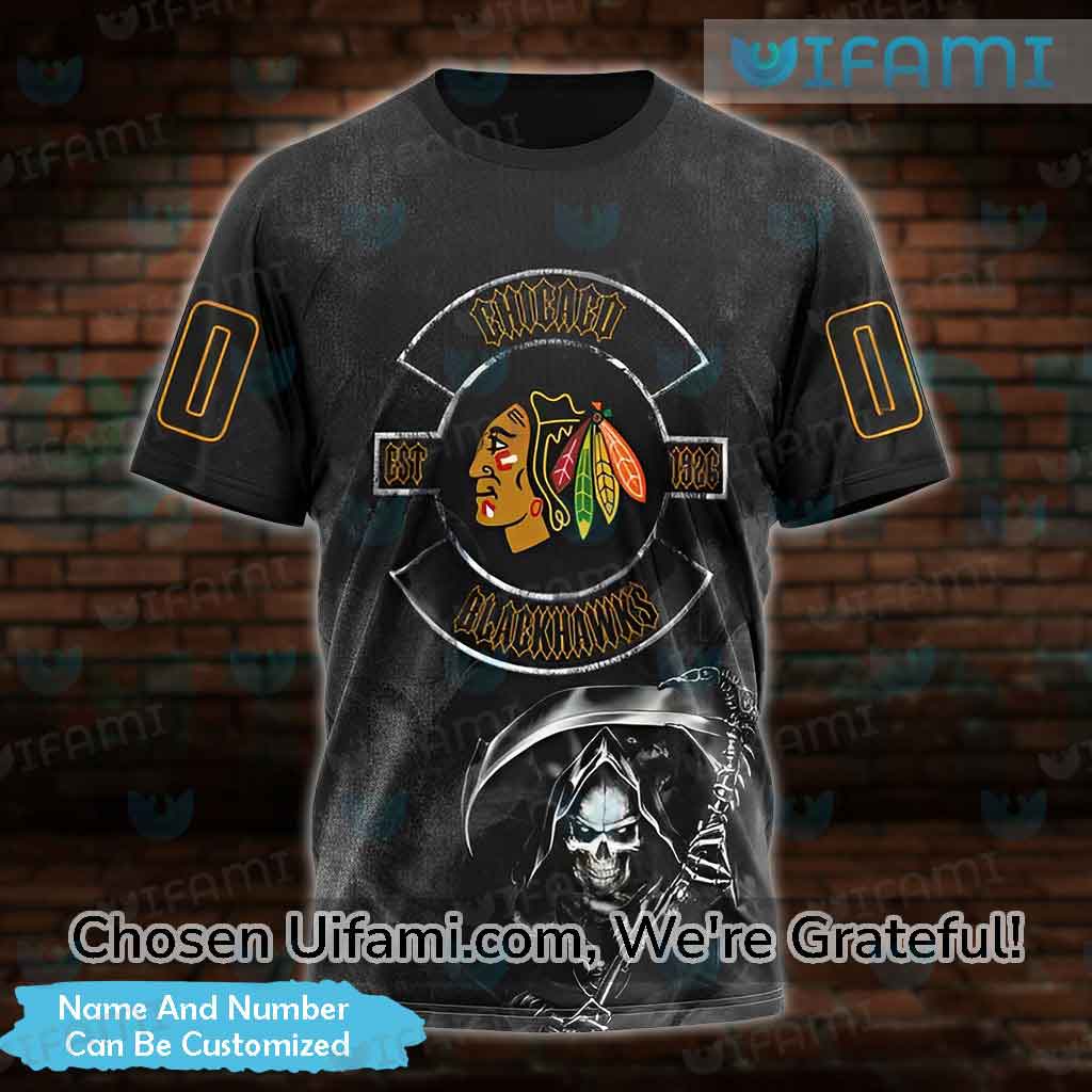 Chicago Blackhawks Personalized Name 3D Tshirt