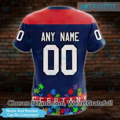 Blue Jackets Womens Apparel 3D Creative Autism Personalized Columbus Blue Jackets Gifts