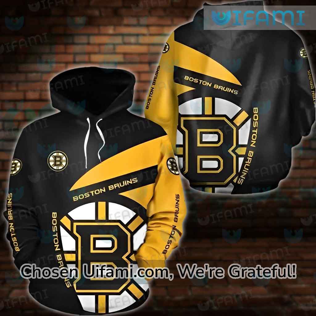  Men's Boston Bruins Vintage B Logo Lacer Pullover