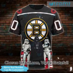 Boston Bruins Retro Shirt 3D Star Wars Personalized Bruins Gift