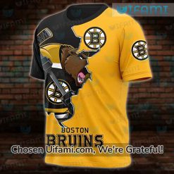 Boston Bruins Tee Shirt 3D Jaw-dropping Bruins Gift