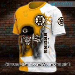 Boston Bruins Tee Shirts 3D Highly Effective Eddie The Head Gift For Bruins Fan