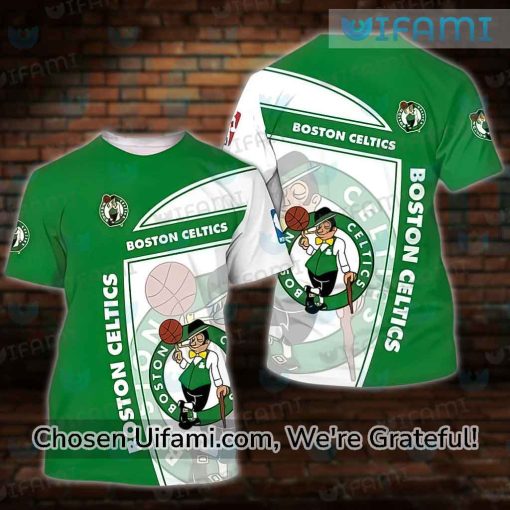 Boston Celtics T-Shirt 3D Gorgeous Celtics Gift