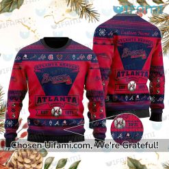 Braves Sweater Stunning Atlanta Braves Gifts For Her