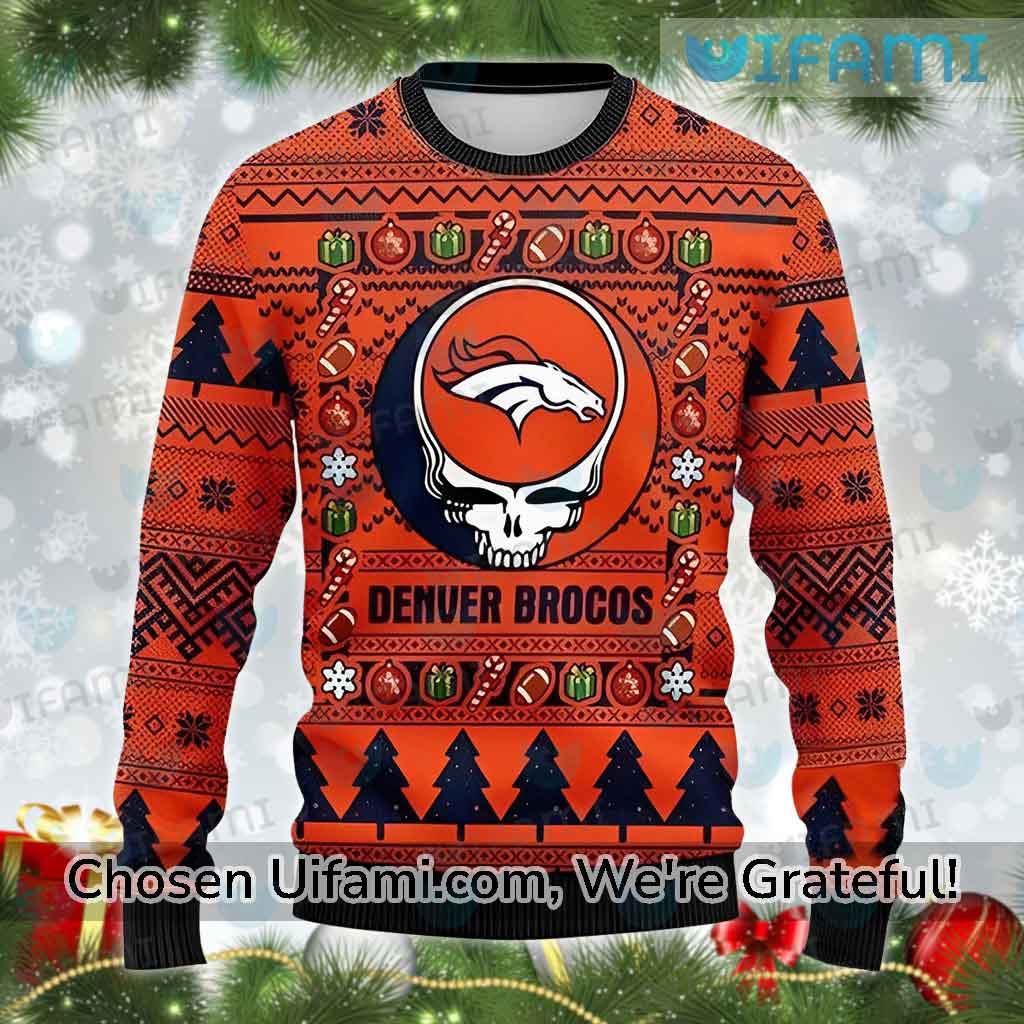 womens broncos sweater