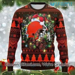 Browns Sweater Superior Cleveland Browns Gifts For Him