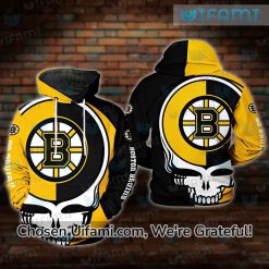 Bruins Reverse Retro Hoodie 3D Funny Grateful Dead Gift
