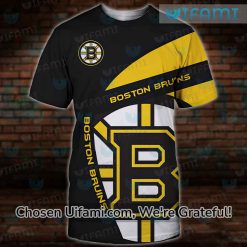 Bruins T-Shirt 3D Detailed Boston Bruins Gifts For Him