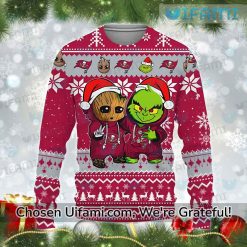 Bucs Christmas Sweater Baby Groot Grinch Tampa Bay Buccaneers Gift