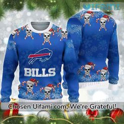 Buffalo Bills Christmas Sweater Gorgeous Skull Buffalo Bills Gift