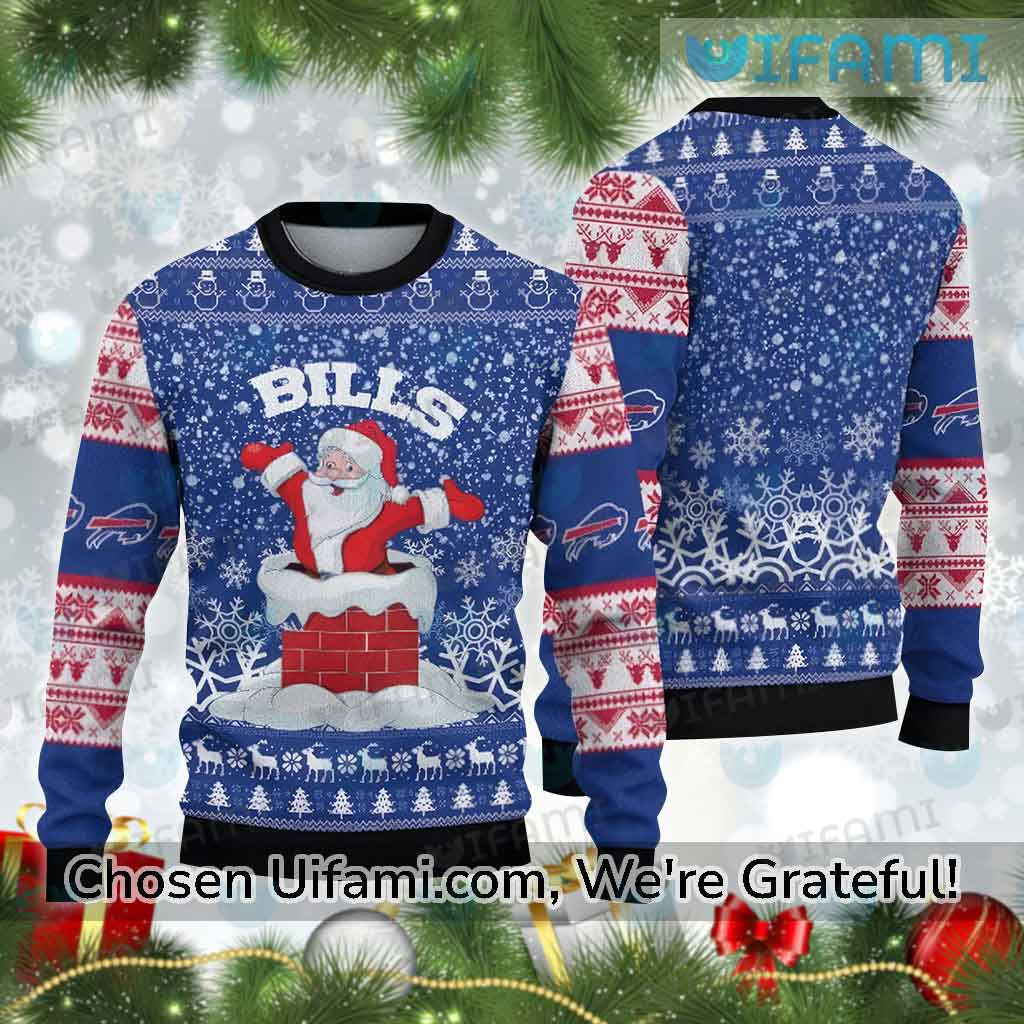 Buffalo Bills Ugly Sweater Rare Santa Claus Buffalo Bills Gift -  Personalized Gifts: Family, Sports, Occasions, Trending