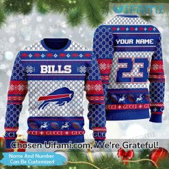 Buffalo Bills Ugly Sweater Unique Gucci Buffalo Bills Personalized Gift