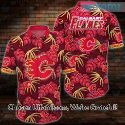 Calgary Flames Hawaiian Shirt Bold Stylish NHL Gift Best selling