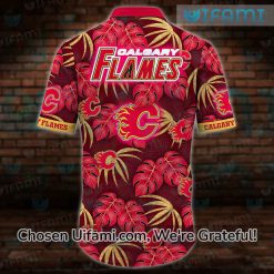 Calgary Flames Hawaiian Shirt Bold Stylish NHL Gift Latest Model