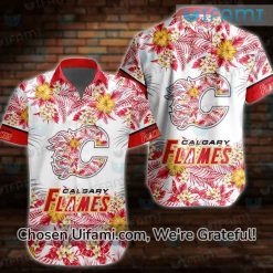 Calgary Flames Hawaiian Shirt Fun Gift for Hockey Fans