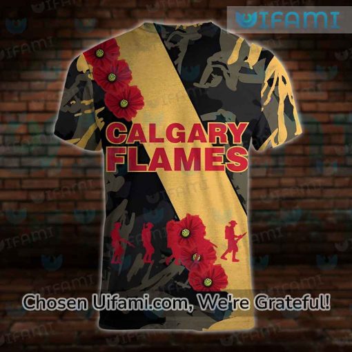 Calgary Flames Tshirts 3D Spirited Calgary Flames Gifts