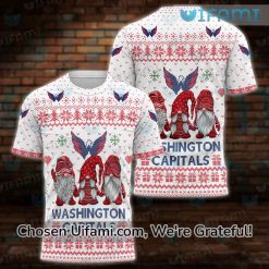 Capitals Clothing 3D Gnomes Christmas Washington Capitals Gift