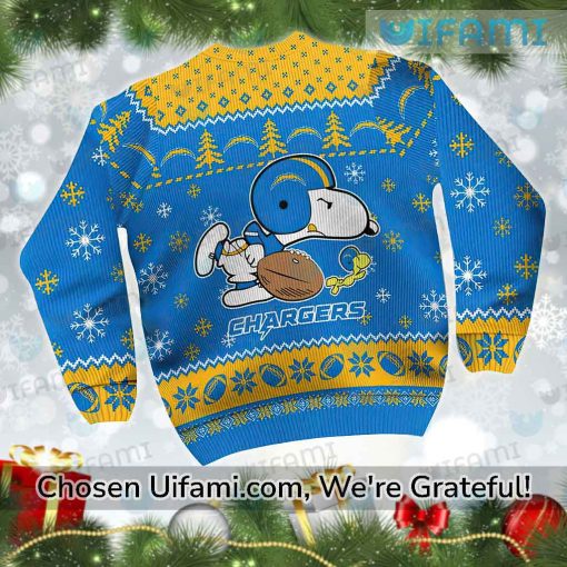 Chargers Sweater Stunning Snoopy Woodstock Los Angeles Chargers Gift