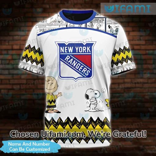 Cheap NY Rangers Shirts 3D Customized Peanuts Gift