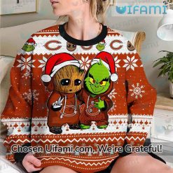 Chicago Bears Womens Sweater Baby Groot Grinch Chicago Bears Gift For Men Latest Model