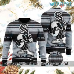 Chicago White Sox Ugly Christmas Sweater Colorful White Sox Gifts For Him